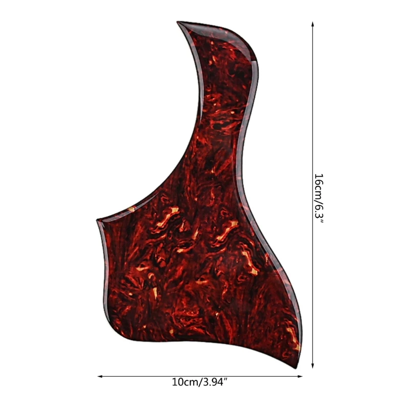 1PC Guitar Pickguard Scratch Plate Self-Adhesive Pickguard Sticker Guard Plate