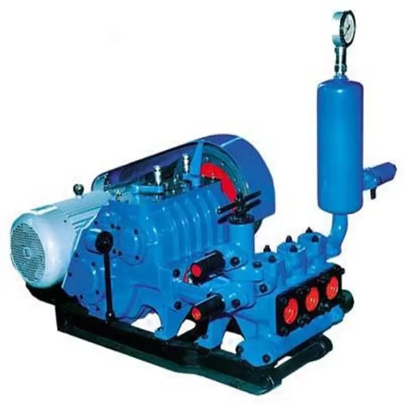 BW250 High Pressure Industrial Mud Pump Triplex Piston Slurry Pump for Water Well Drilling Construction Work