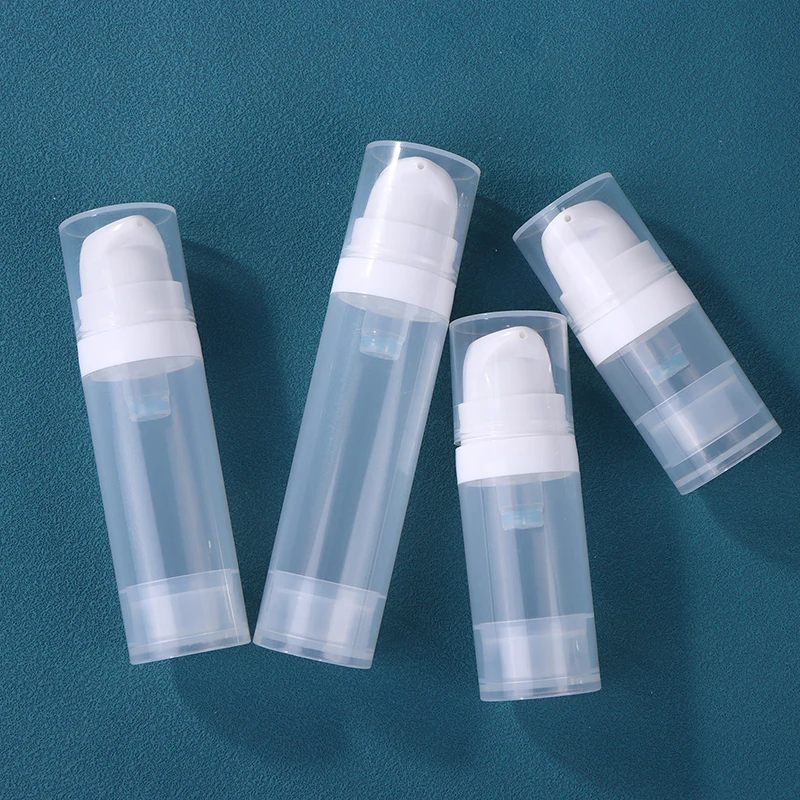 5-50 ml Mini Tragbare Vakuum Presse Typ Flasche Nachfüllbare Make-Up Kosmetik Für Creme Gel Feuchtigkeitscremes Flüssigkeit Lotion flaschen