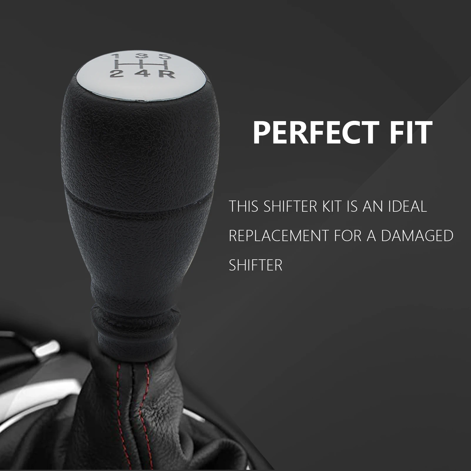 Gear Shift Knob 5 Speed For Citroen Berlingo Peugeot Partner 1996 1997 1998 1999 2000 2001 2002 2003 2004 2005 2006 2007 2008