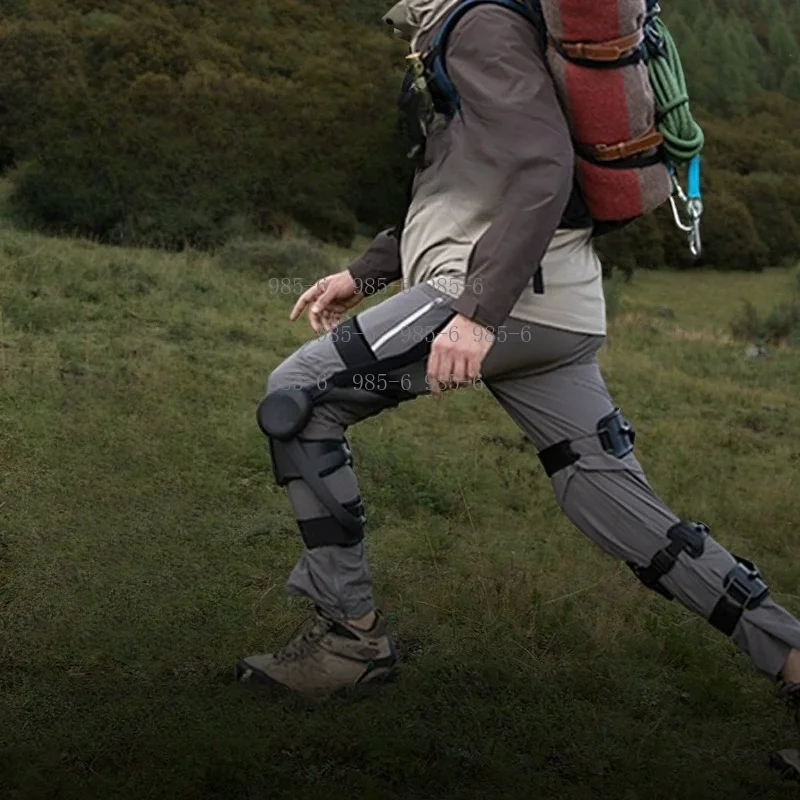 Assistive Robot Smart Knee Exoskeleton Power Walker, Boost Leg Strength for Hiking, Mountaineering and Cycling