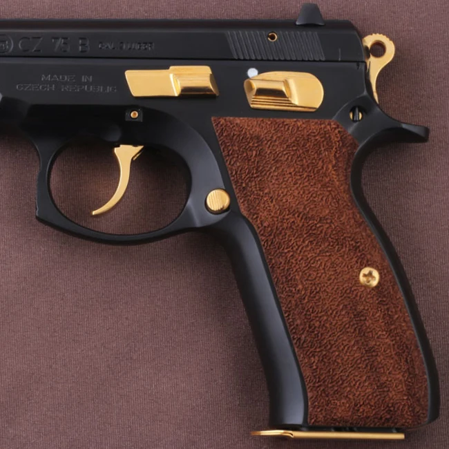 KSD Brand CZ 75, 75B, 75BD, 85 KADET SHADOW1 Compatible Walnut Grip