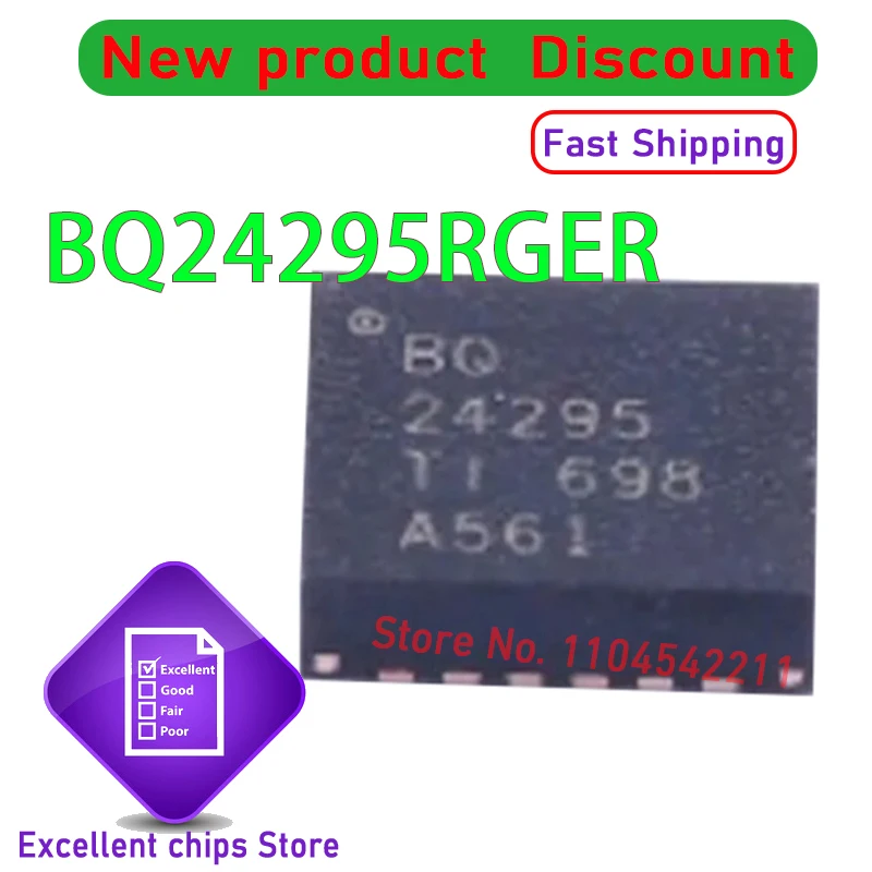 Original BQ40Z50RSMR-R1 BQ40Z50 VQFN32 BQ25672RQMR BQ25672 VQFN29 BQ24295RGER BQ24295 VQFN24 New and Genuine IC Chip 5pcs/lot