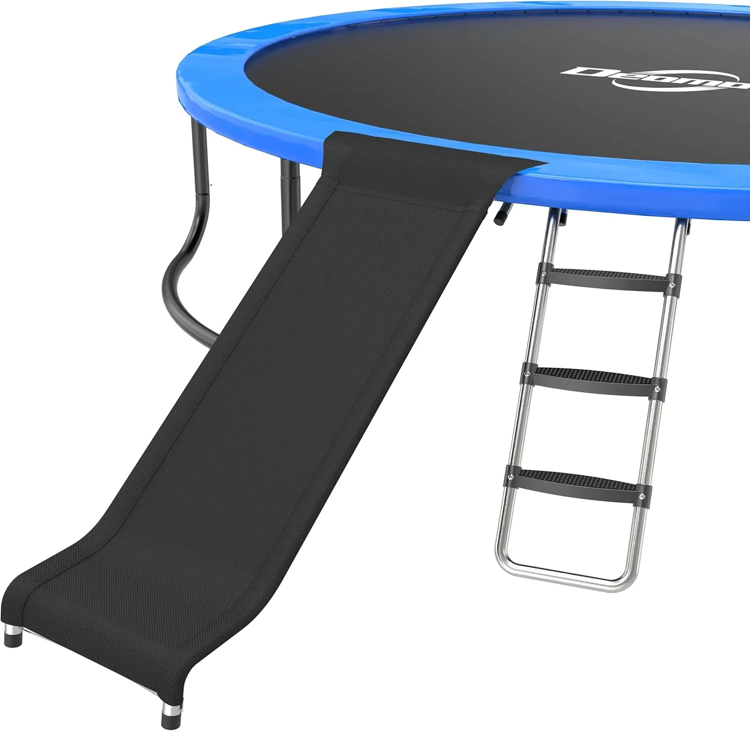 

Universal Trampoline Ladder Slide Kit with 3 Steps for 10-16ft, Easy Climb and Slide for Kids