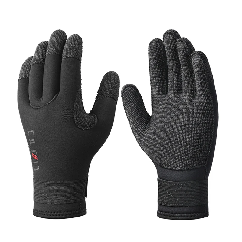 3mm Neoprene Gloves for Diving and Water Sports, Adjustable Wrist Closure, Thermal Insulation, Perfect Scuba Gloves