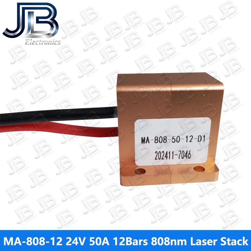 MA-808-12 600W 12Bars 24V 50A 808nm كومة الليزر لإزالة الشعر #4