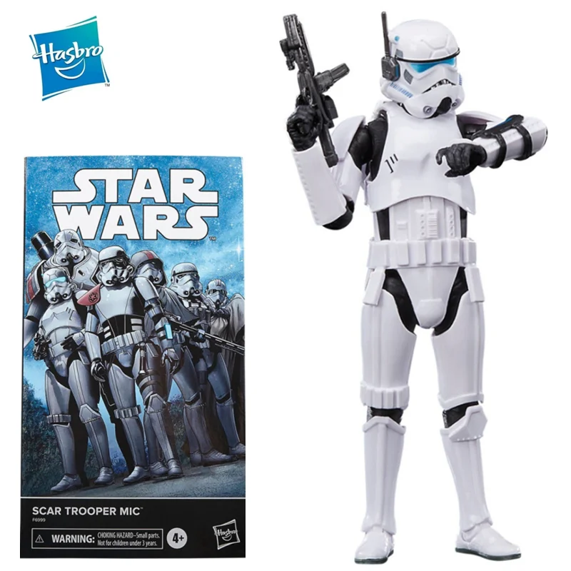 

In Stock Hasbro Star Wars The Black Series SCAR Trooper Mic Action Figure 6 Inch Scale Collectible Model Toy