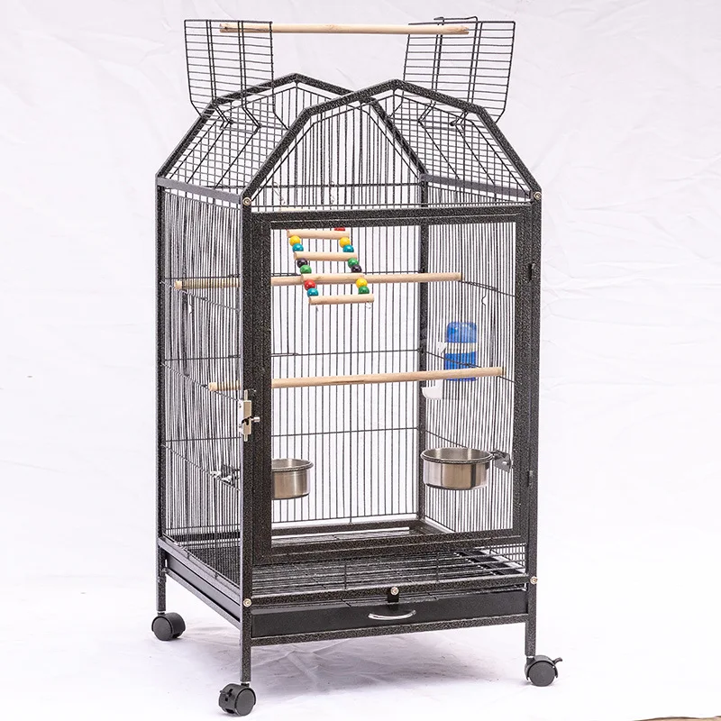 

Home metal bird cage High-end bird villa, pet cage, parrot cage, group cage