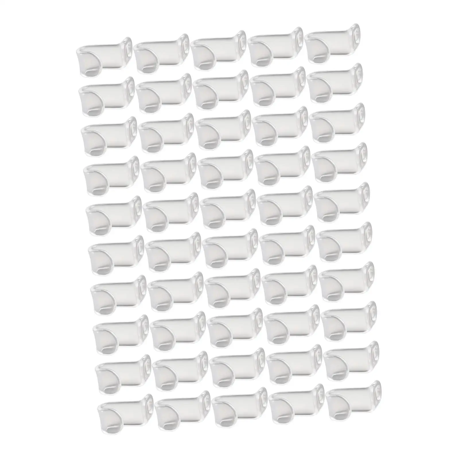 Clear Closet Hanger Hooks Cascading Extender Clip PP Material Space Saving Helper for Apartment