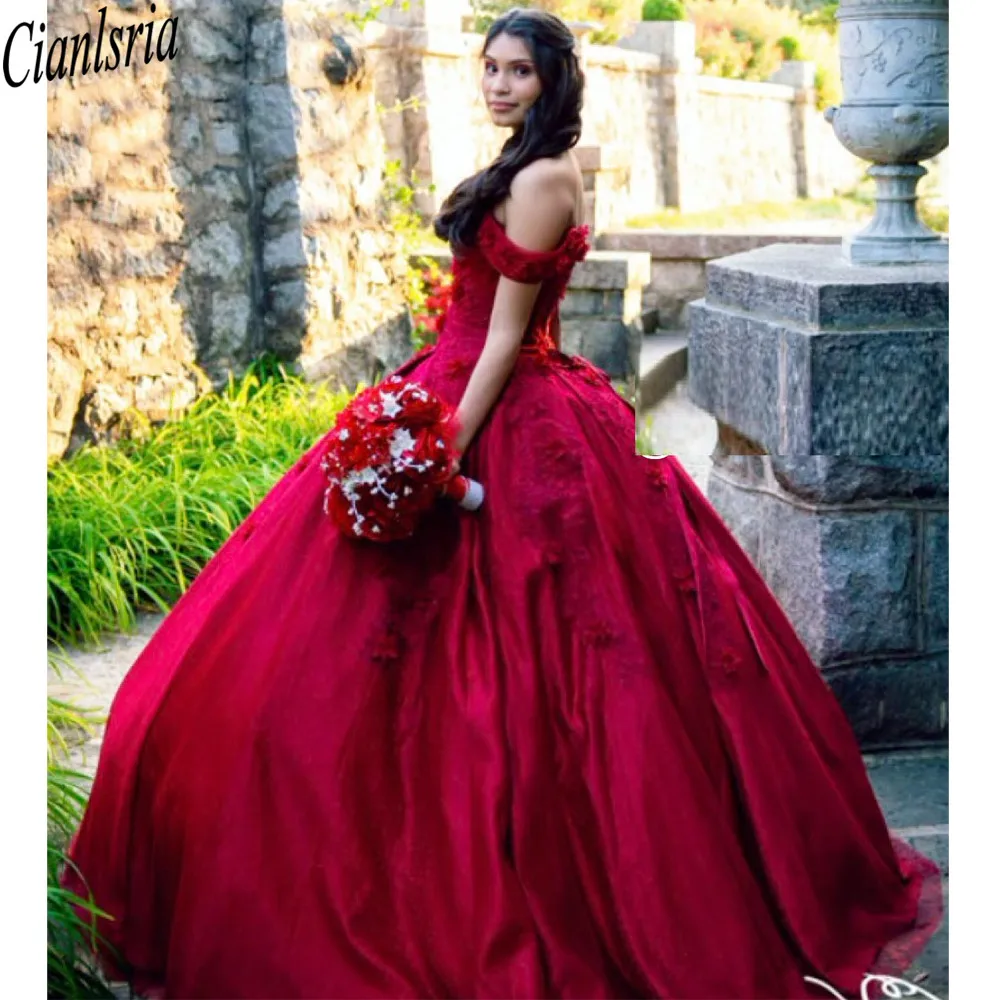 2021 luxus Quinceanera Kleider Puffy Ballkleid Schatz Blume Süße 16 SAños Süße 16 Kleid robe de soirée Geburtstag