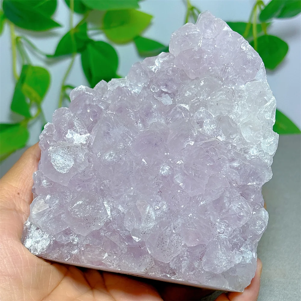 Amethyst Cluster Specimen Crystal Natural Stone Quartz Minerals Home Decoration Reiki Love Geode Gem Energy Spiritual Healing