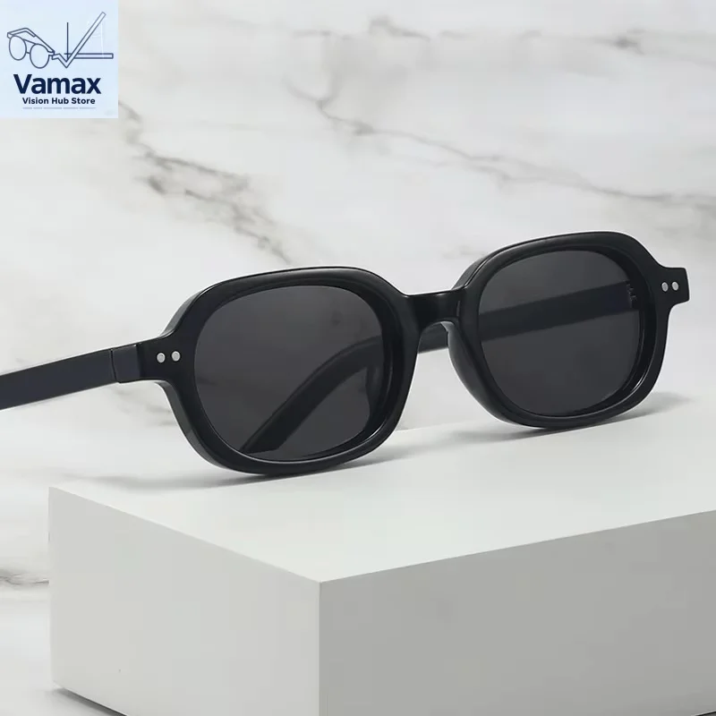 

VAMAX Fashion Sunglasses Unisex Retro UV Protection Oval Small Frame Sun Glasses Eyewear