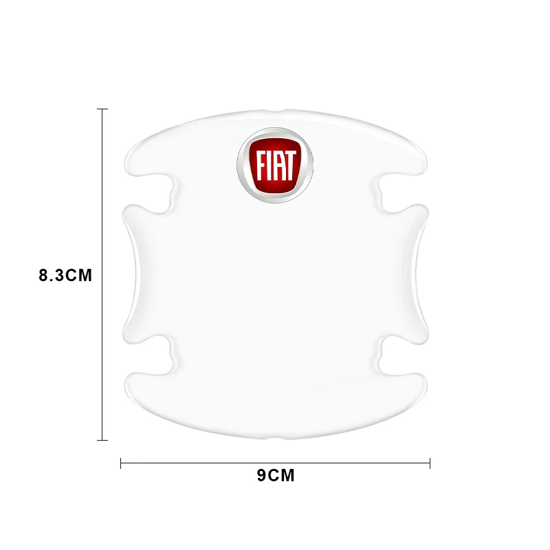 Transparent Car Door Anti-collision Protector Bumper Strip Sticker for Fiat JUNTO Abarth 500 Stilo Ducato Palio Bravo Doblo Egea