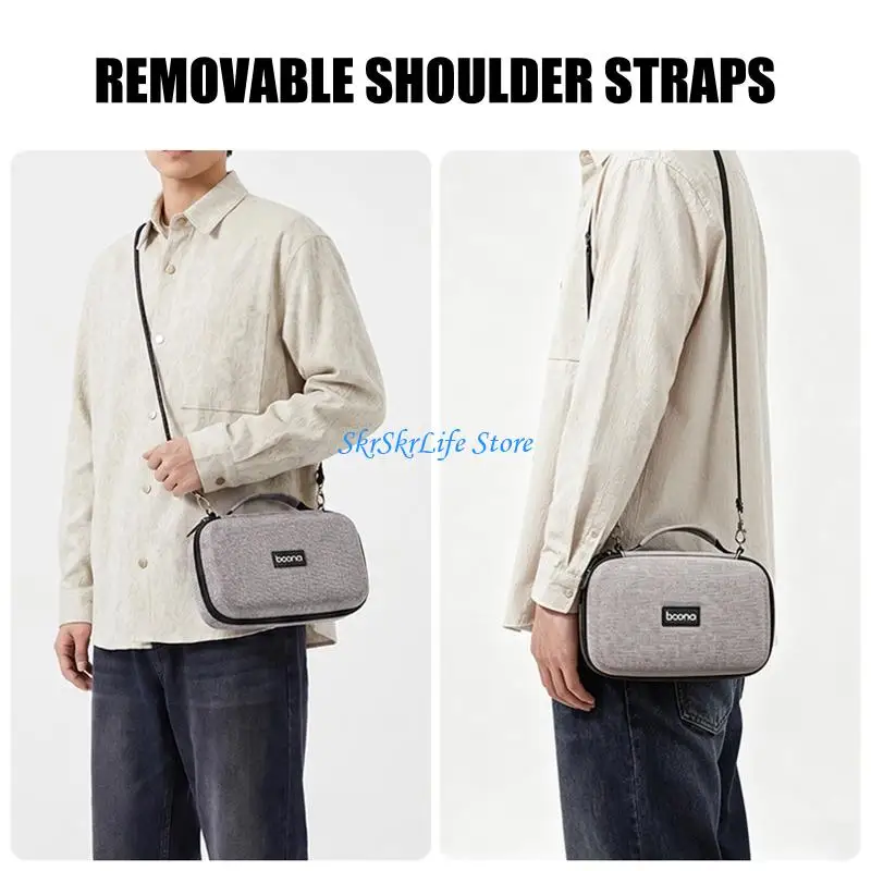 E65E Professional 5 Slot Phone Organizers Bag Large Capacity With Anti Scratch Design Perfect For Work Travel And Daily Use