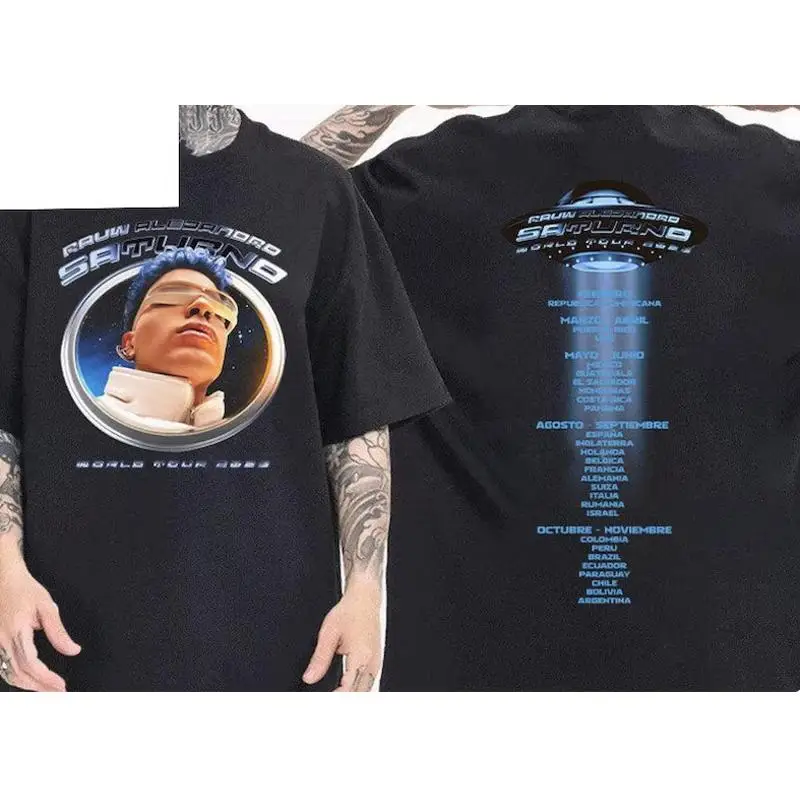 Rauw Alejandro SweaT T Shirt Saturno 2023 World Tour