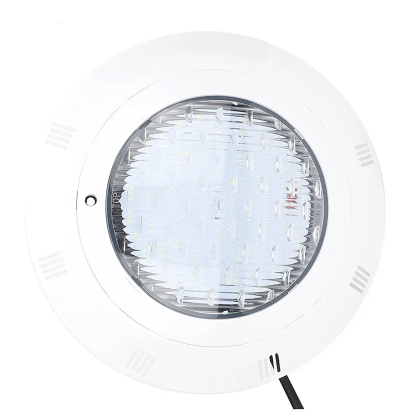 Luce per piscina AC12V 40W 360 LED Luci subacquee per piscina con luce di colore bianco