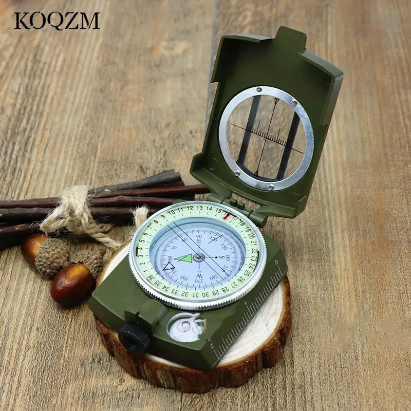 

K4580 Lensatic Compass High-Precision Military American Style Multifunctional Prismatic Compass Night For Outdoor Camping Hiking