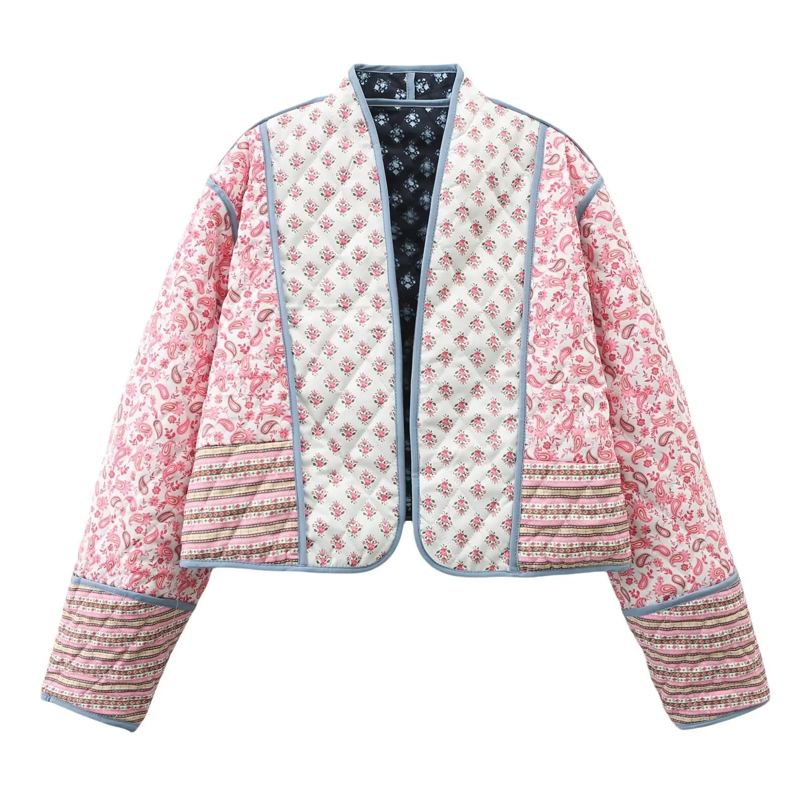 Women\'s Double-sided Printed Cotton Jacket