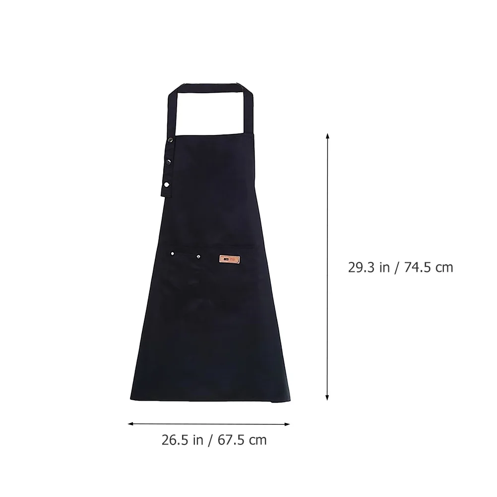 

2 pcs Apron Adjustable Cooking Stain Resistant Portable Cooking Aprons Polyester Kitchen Baking Housework Portable Workwear