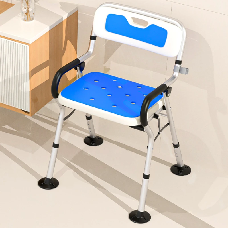 

Stepping Stool Adults Bathroom Furniture Shower Chairs Bath White Chair Portable Folding Benches Transparent Muevle Whistles Bed