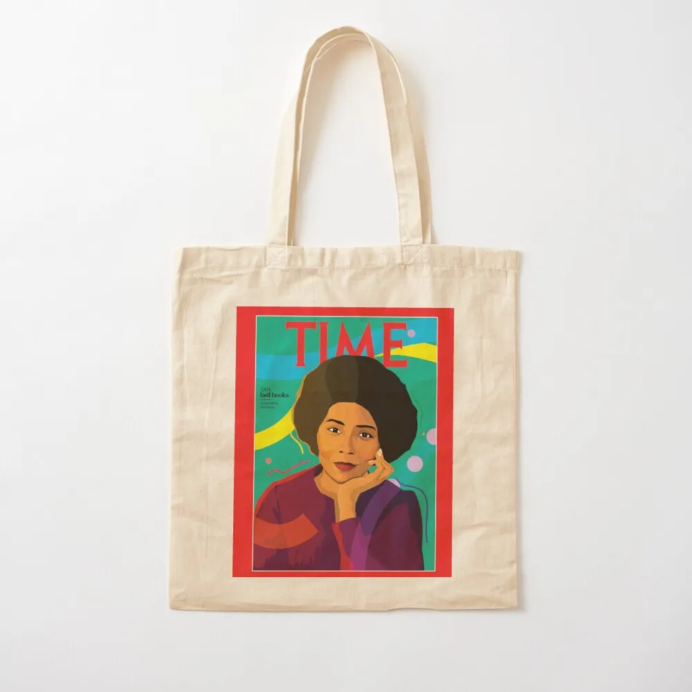 Bell Hooks 100 women of the year Tote Bag Canvas stote bag Women's beach bags tote bags cloth bags female bag
