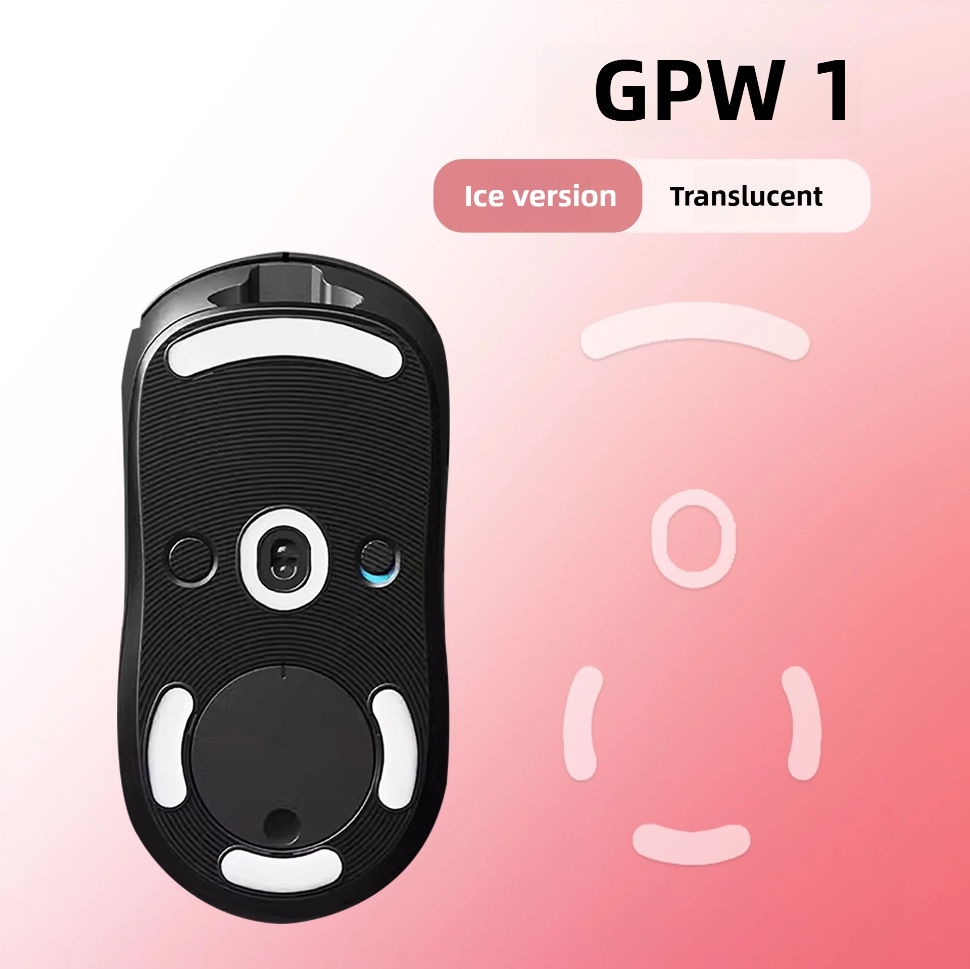1 Stück Ersatz-Mausfüße-Pads – extrem langlebige, reibungsarme Skates für Logitech Gaming-Mäuse