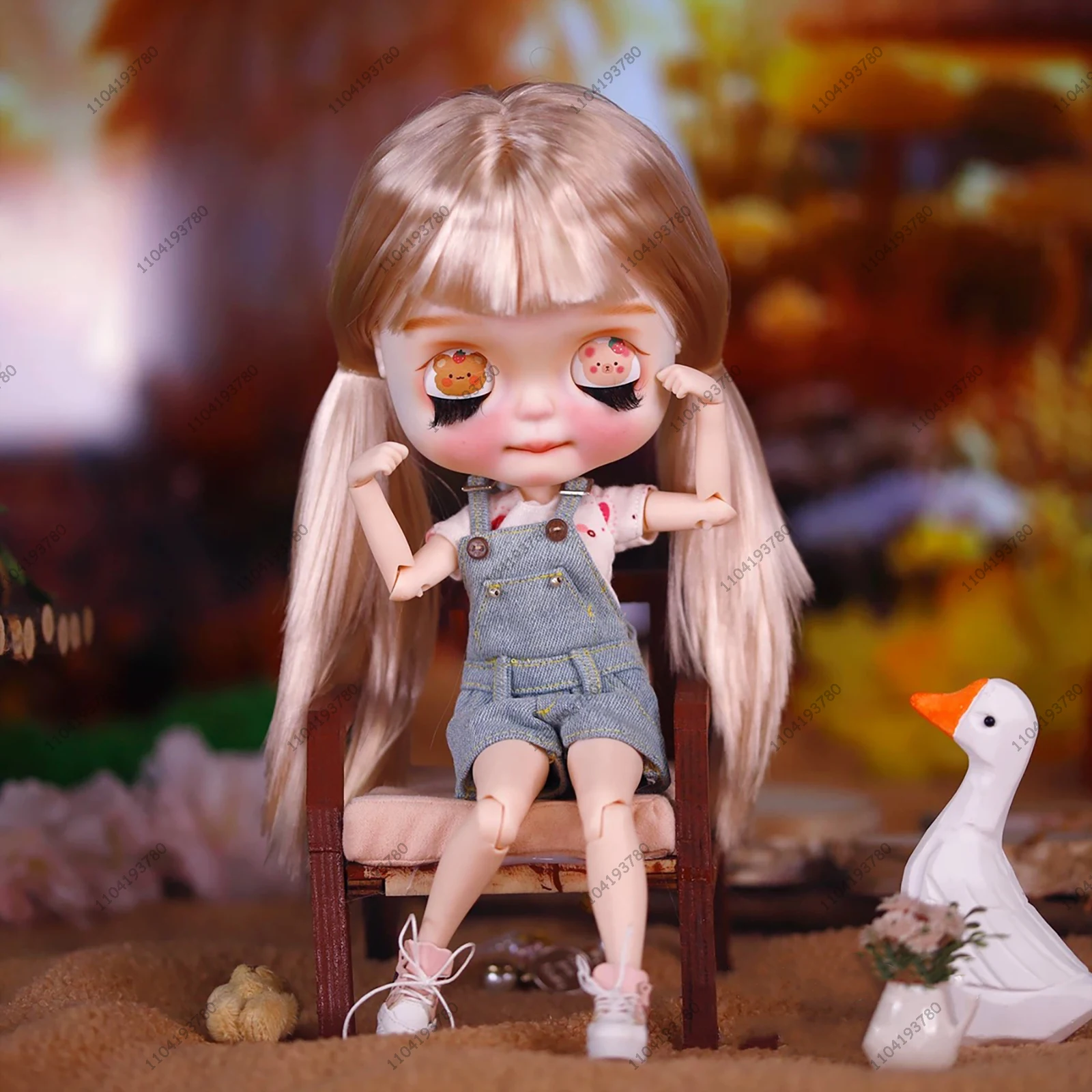 

ICY DBS Blyth Doll 19 Joints Body 30CM 1/6 Doll Azone Customized Hand-Painted Finished Makeup DIY Hair Style Costume Doll Gift