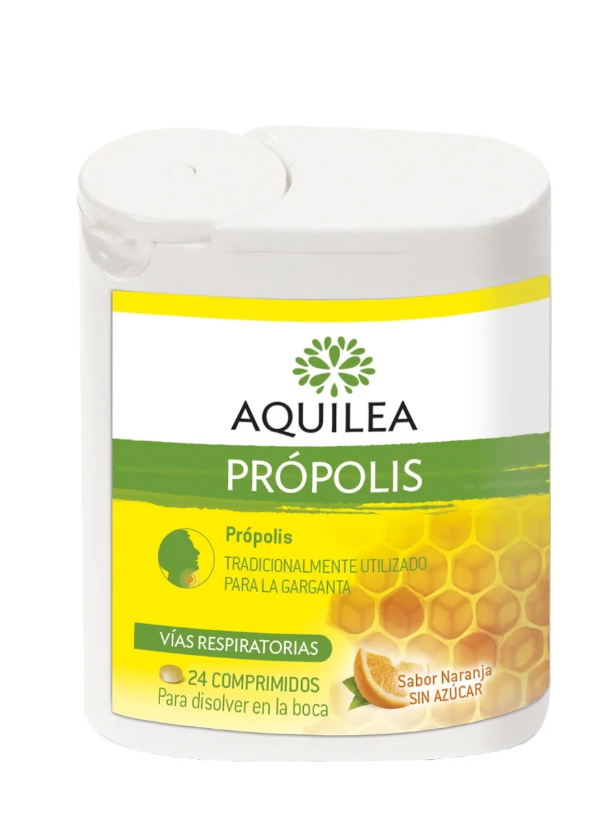 Aquilea propolis 24 tablets-softer throats with orange flavor