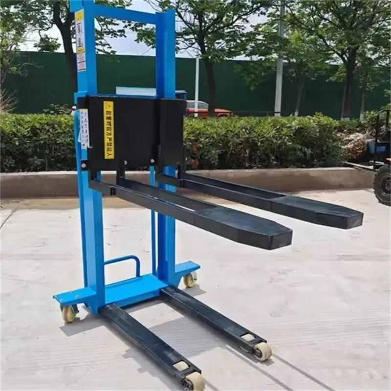 Customized 0.5ton 1ton Self Loading Stacker Walking Portable Full Electric Truck Mounted Forklift Stacker