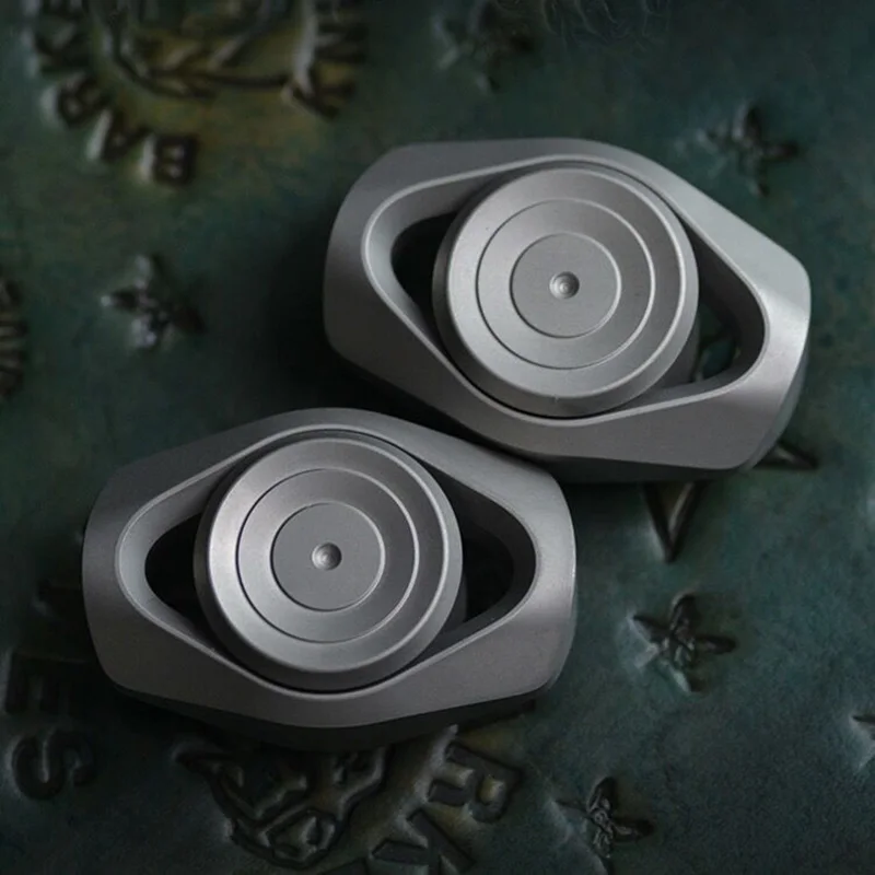 Gyroscope Fidget Spinner EDC en acier inoxydable adulte main Spinner Fidget jouets tdah outil soulagement du Stress jouets bureau jouets
