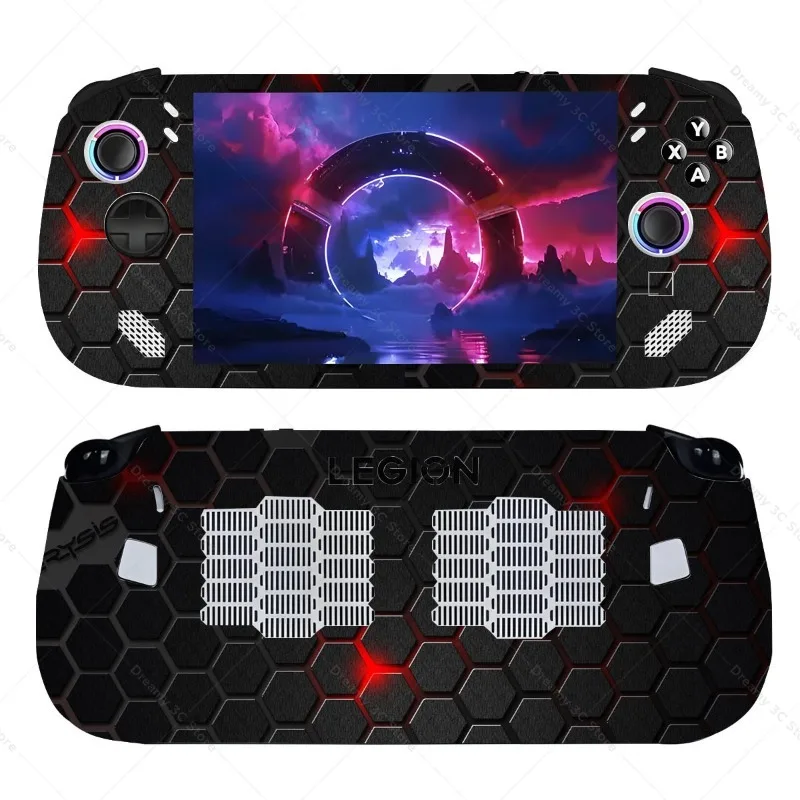 For Legion GO S Game Skin Sticker Protective Film for Handheld Console Shell Personalized Pattern Decorative Sticker Accessories