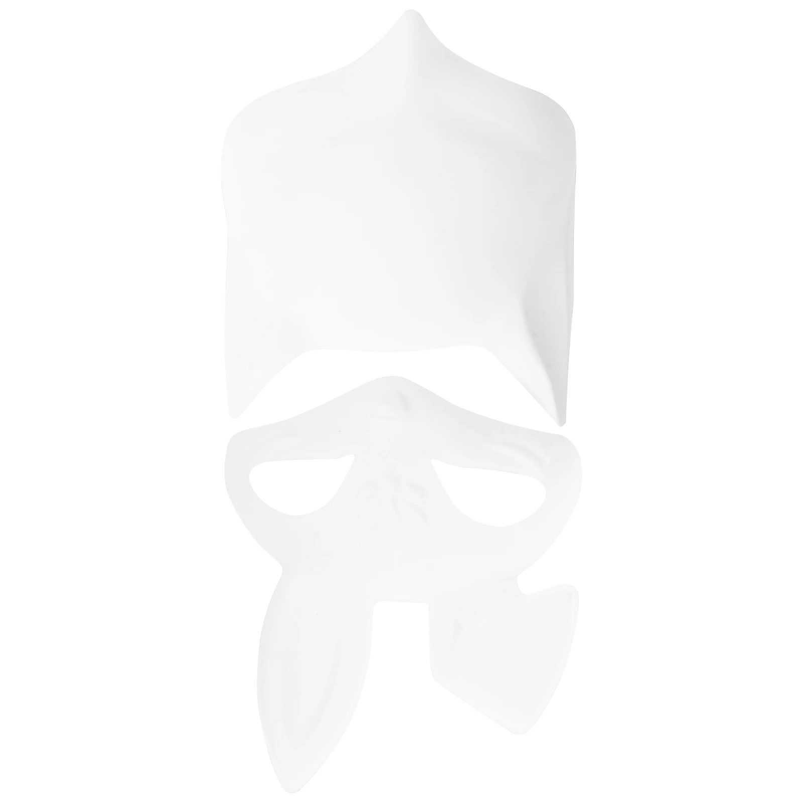 

4 Pcs Bunny Mask Blank White Halloween Makeup Costume Props Masquerade Party Favor