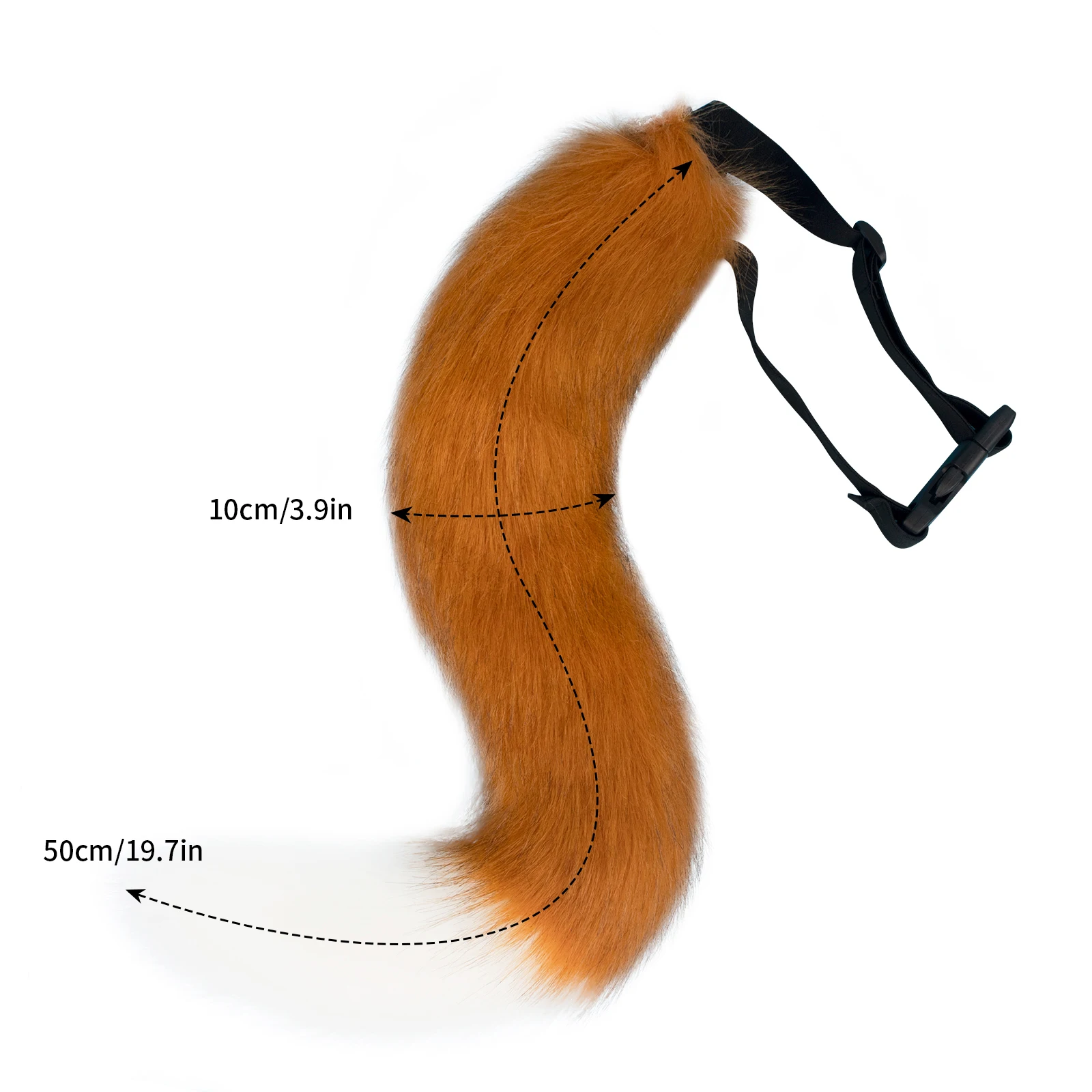 Peluche pelliccia sintetica gatto volpe maschere pelose zampa di animale guanti girocollo in pelle coda di lupo set accessori per costumi cosplay