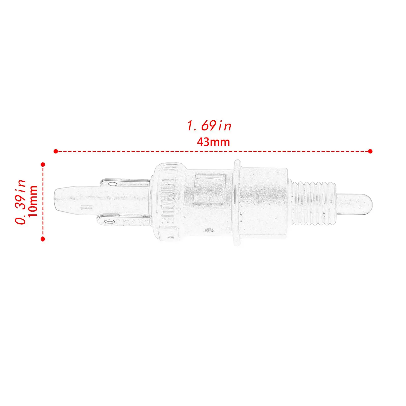 High Performance Motorcycle Stop Switch Replacement Part Easy Installation for Piaggio Typhoon 50 Model Year 1993 to 1999