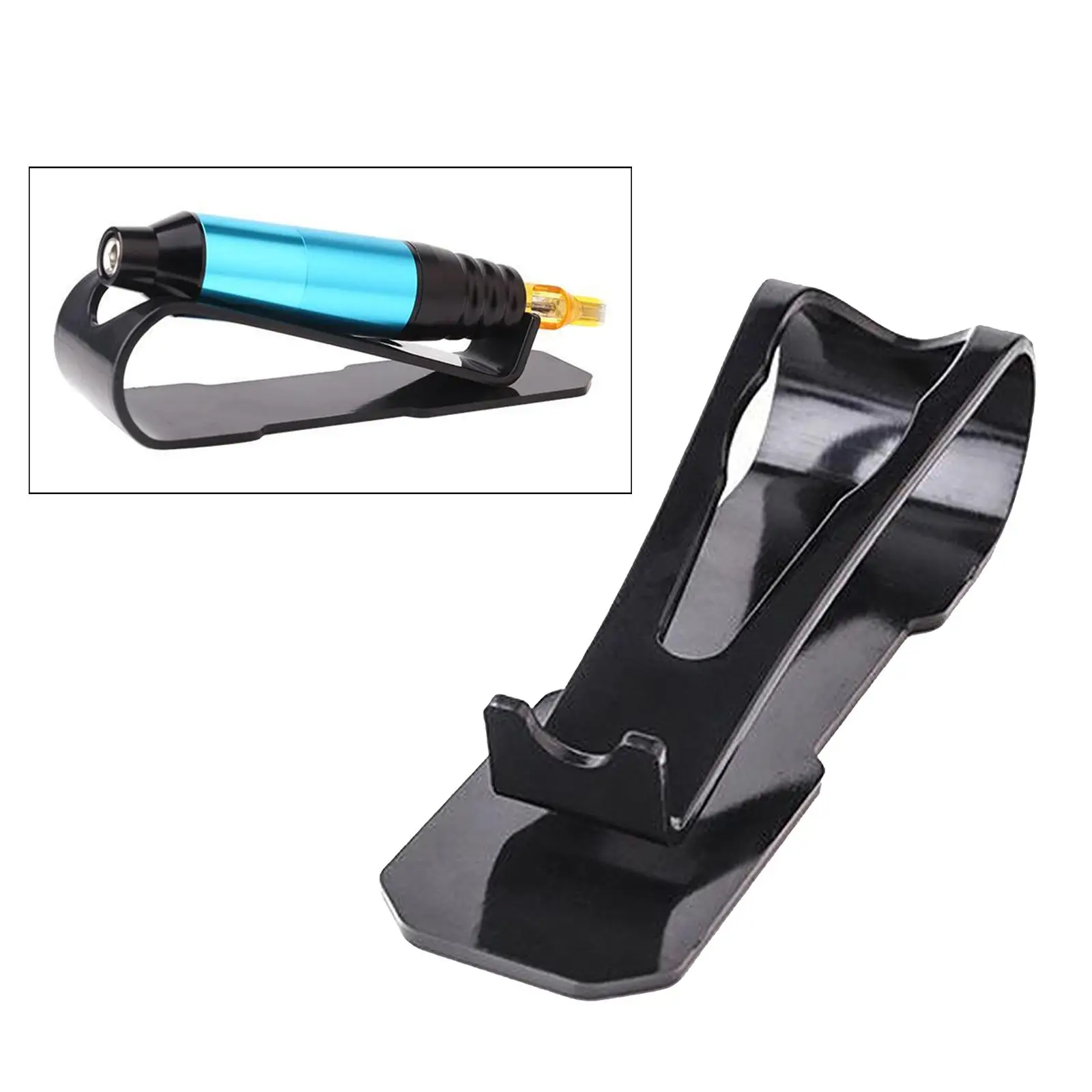 Soporte de acrílico para máquina, organizador de estante para bolígrafos de cejas y maquillaje