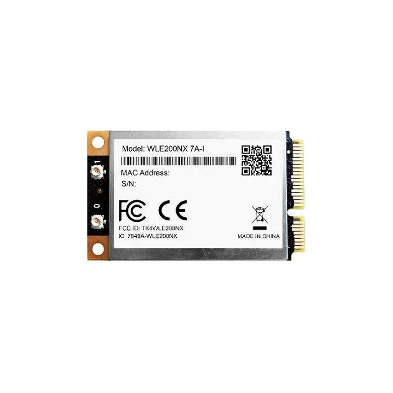 Tarjeta de Red Inalámbrica Wifi Atheros AR9280 Compex WLE200NX de Doble Banda 2x2 MIMO 802.11N, Módulo Wifi