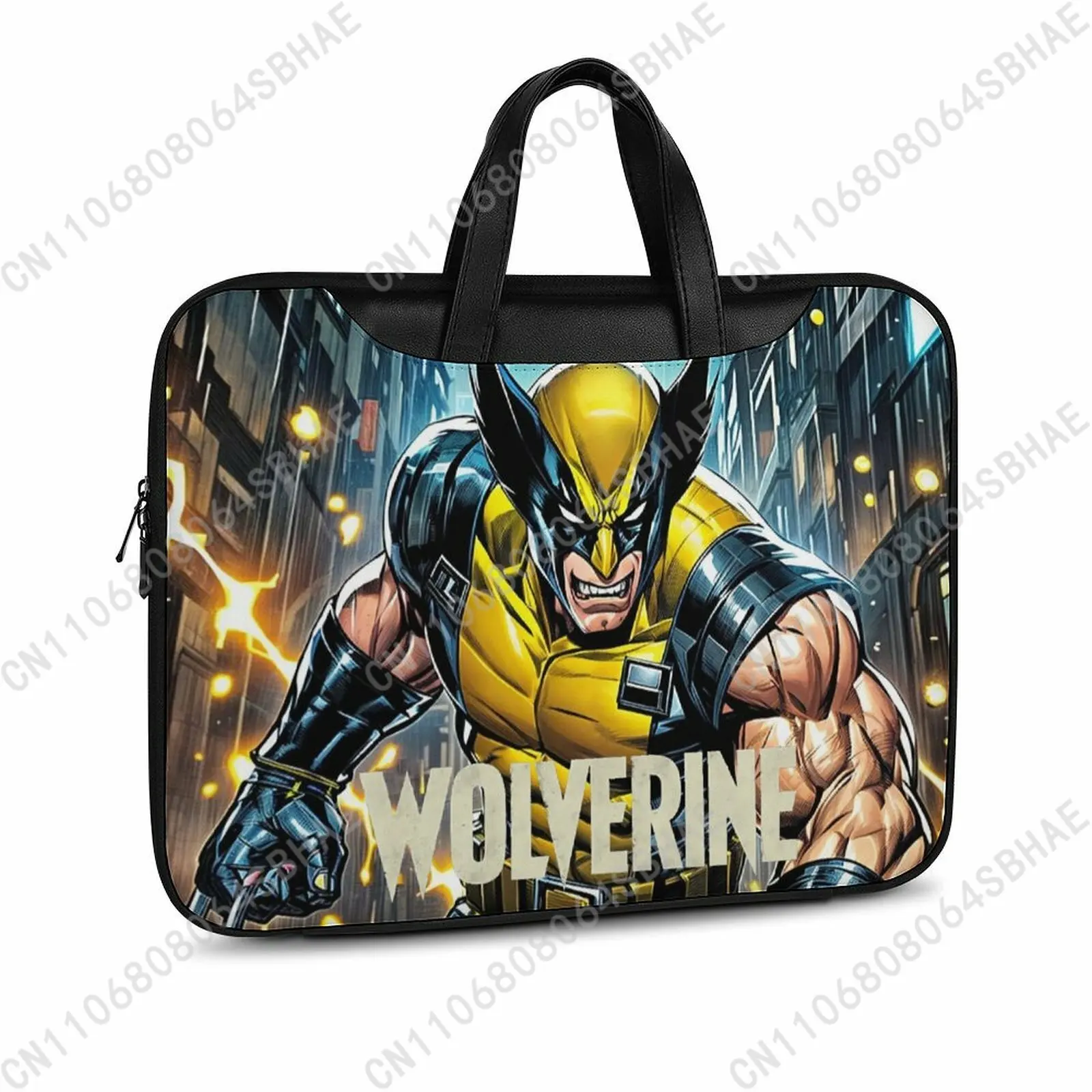 

Кожаный портфель Marvel Wolverine на заказ, унисекс, для ноутбука, деловой, ретро, из натуральной кожи, для косплея