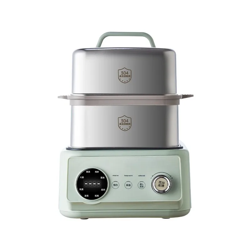 110V stainless steel electric steamer cooking rinse fry electric steamer