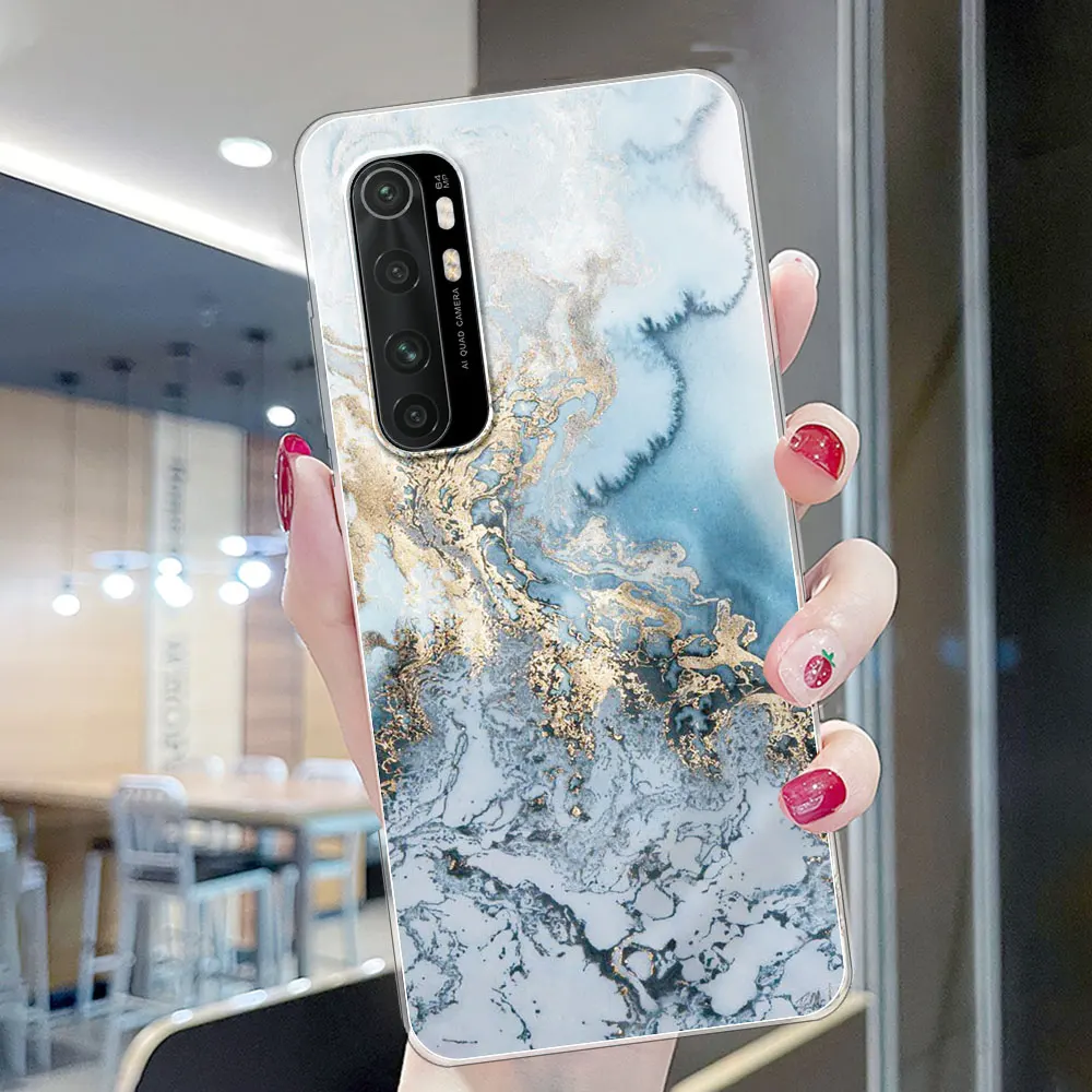 For Xiaomi Note 10 Lite Case Clear Phone Case Xiaomi 10i 10T 10 Lite 10 Pro Soft Silicone Cover or Xiaomi 10T Pro 10T Lite Funda