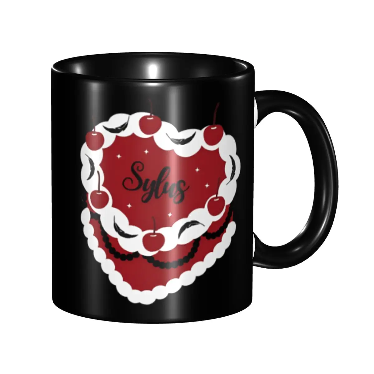 

High Quality Sylus Heart Shaped Cake Love And Deepspace Merch Mugs Cute Tea Cup