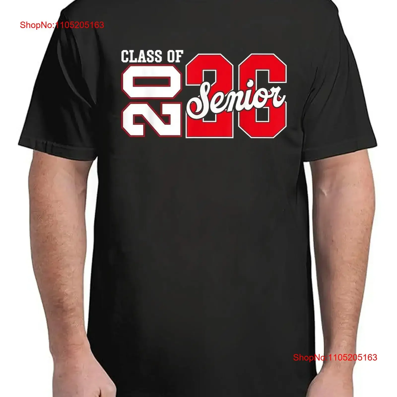 Senior 2026 Graduation Year 26 Last First Day T Shirt Chill Everyday Style S 4XL vintage Washed homme Stylish Stretched