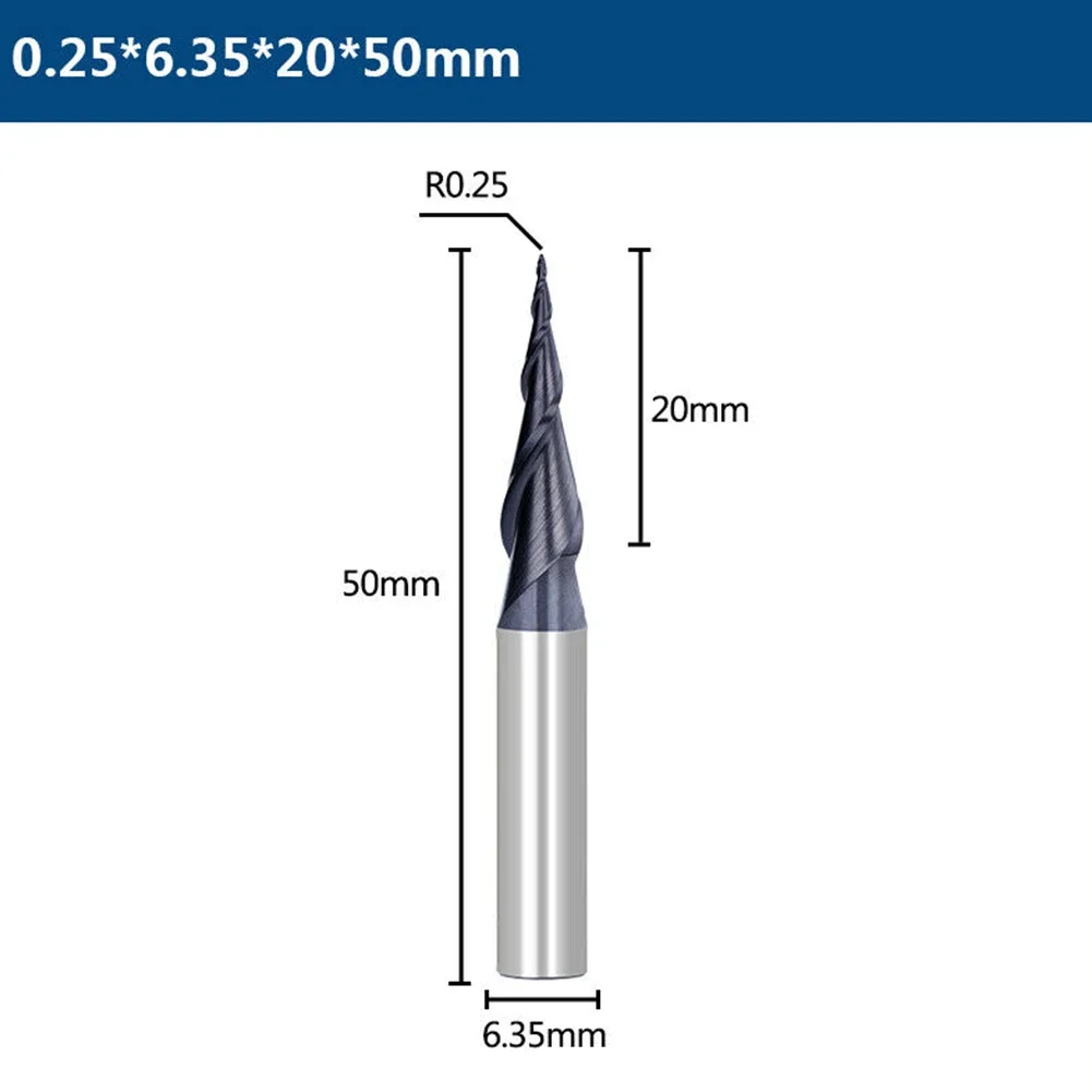 

2 Flute Milling Tool Carbide End Mill Bit For Hard Alloy Processing Continuous Processing Tool Cutter For Mold Steel