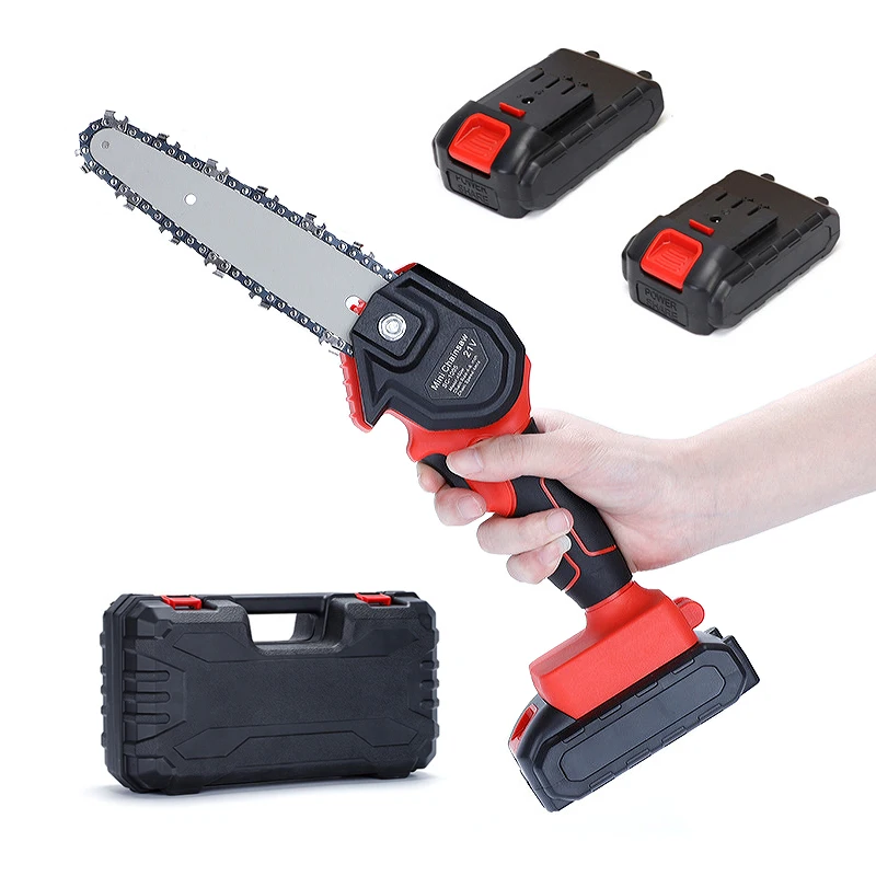 For 6 inch sierra electrica electric cordless motosserra bateria engine one-handed chain saw battery pruning chainsaw Tool