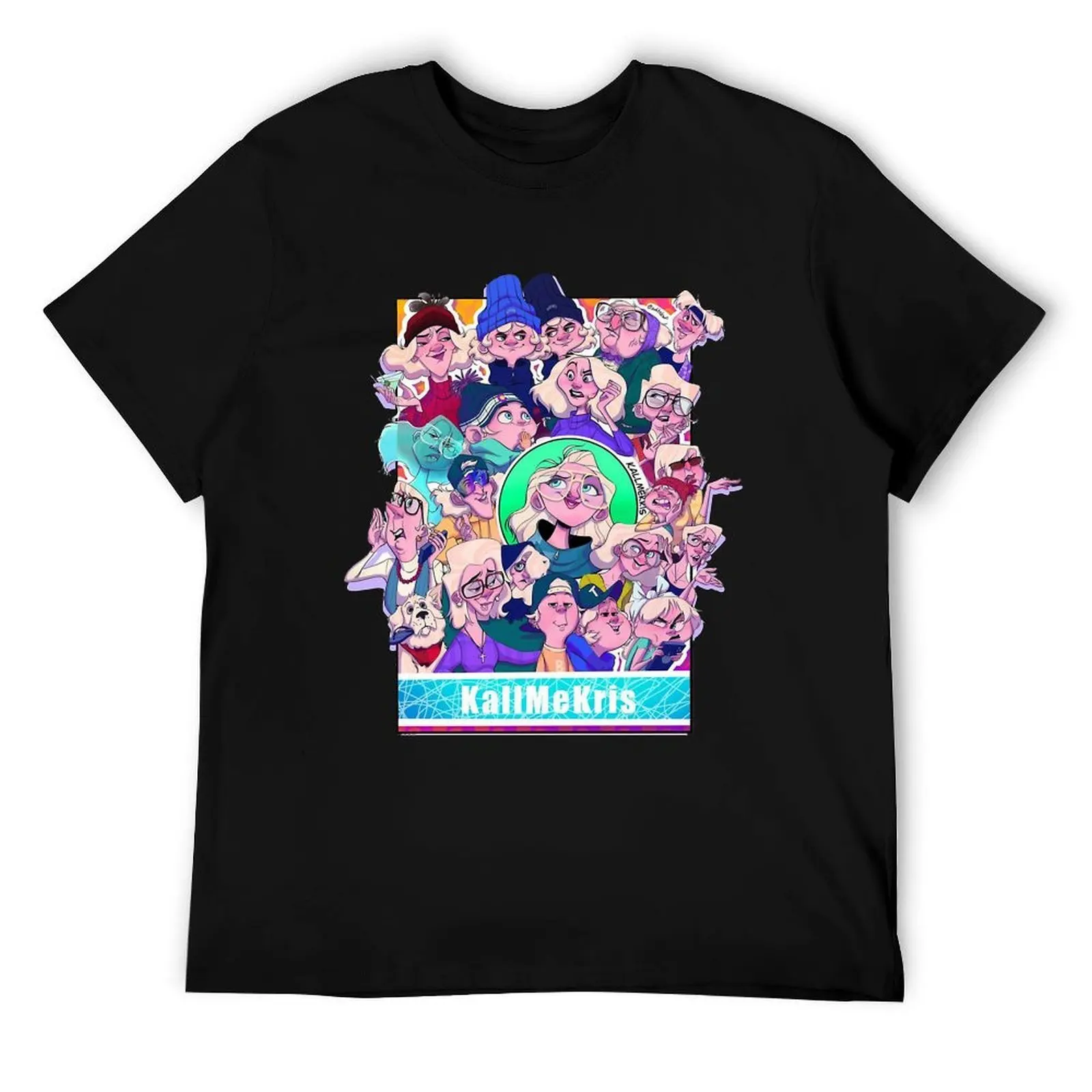 

kallmekris art drawing T-Shirt t shirts for man cotton funny funny t shirts man T-Shirt