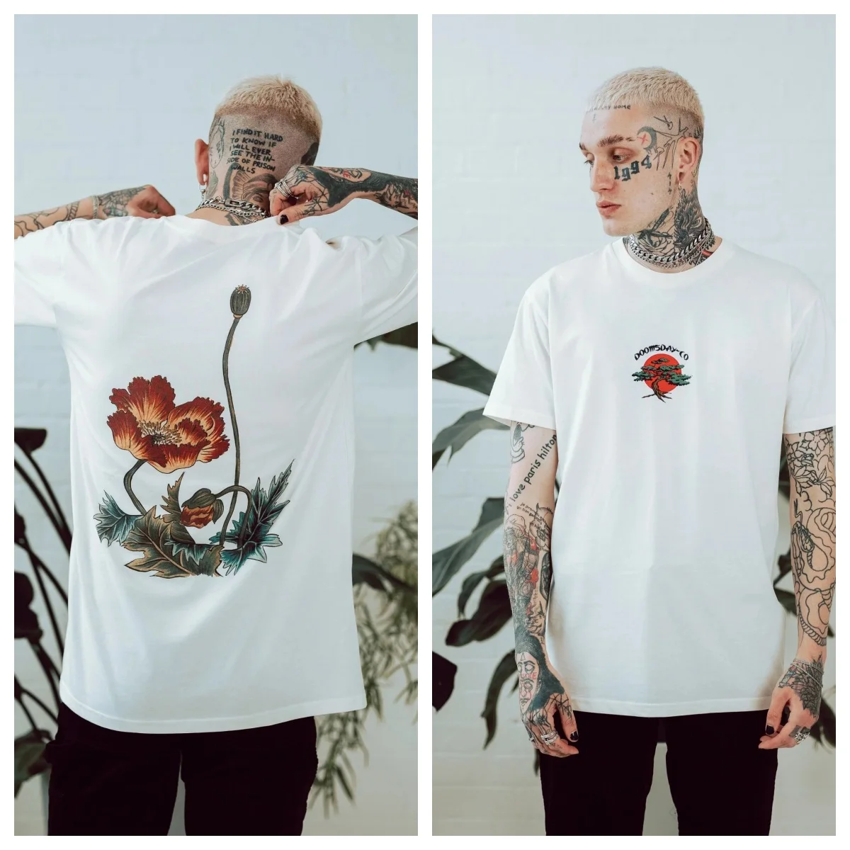 Camiseta informal de verano estilo retro con arte de tatuaje de Baldo Archer, marca de lujo para hombres y mujeres
