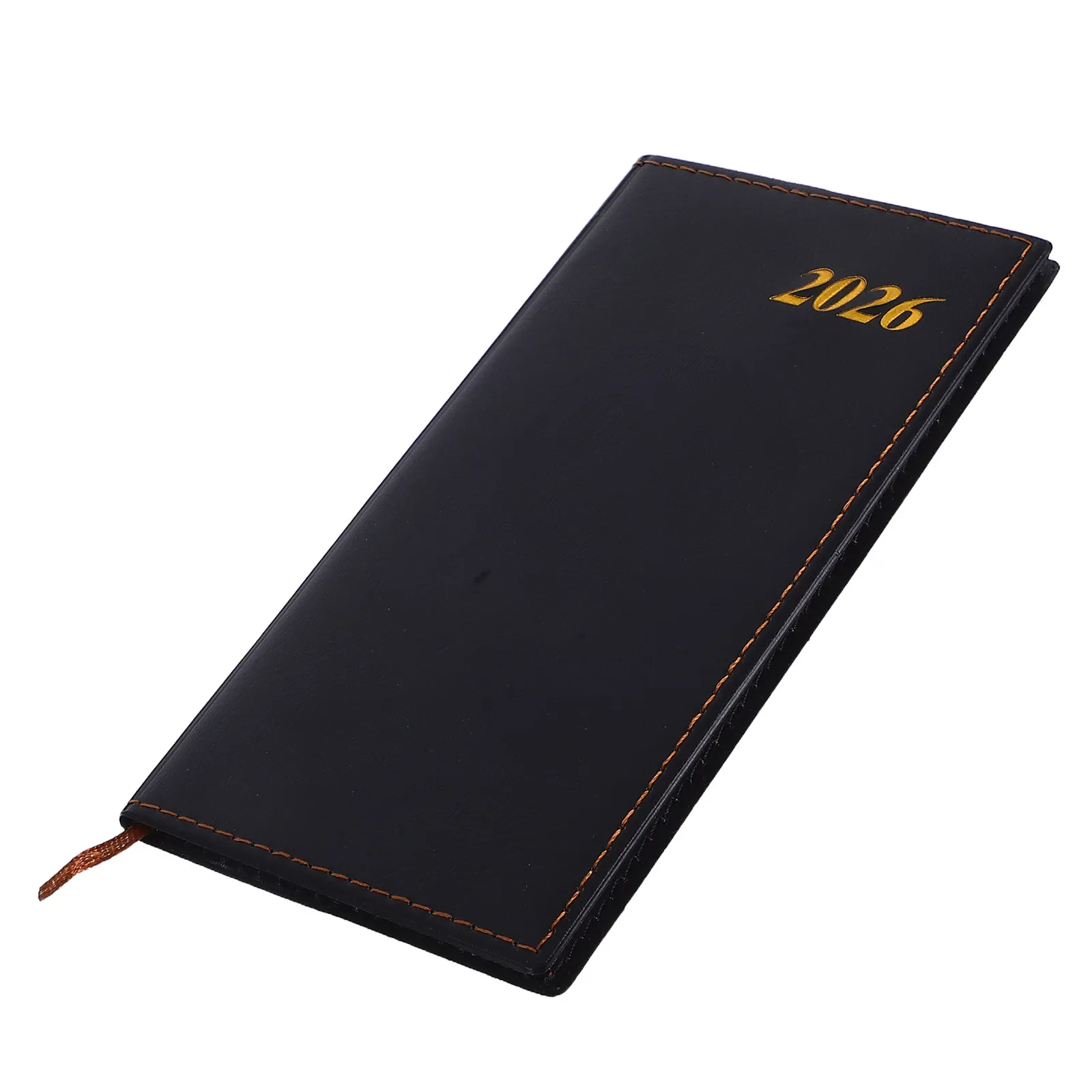 

Еженедельный, ежемесячный и ежедневный планировщик-органайзер формата А6 на 2026 год с плотной бумагой, без просачивания чернил, для плавного письма, портативный, для работы