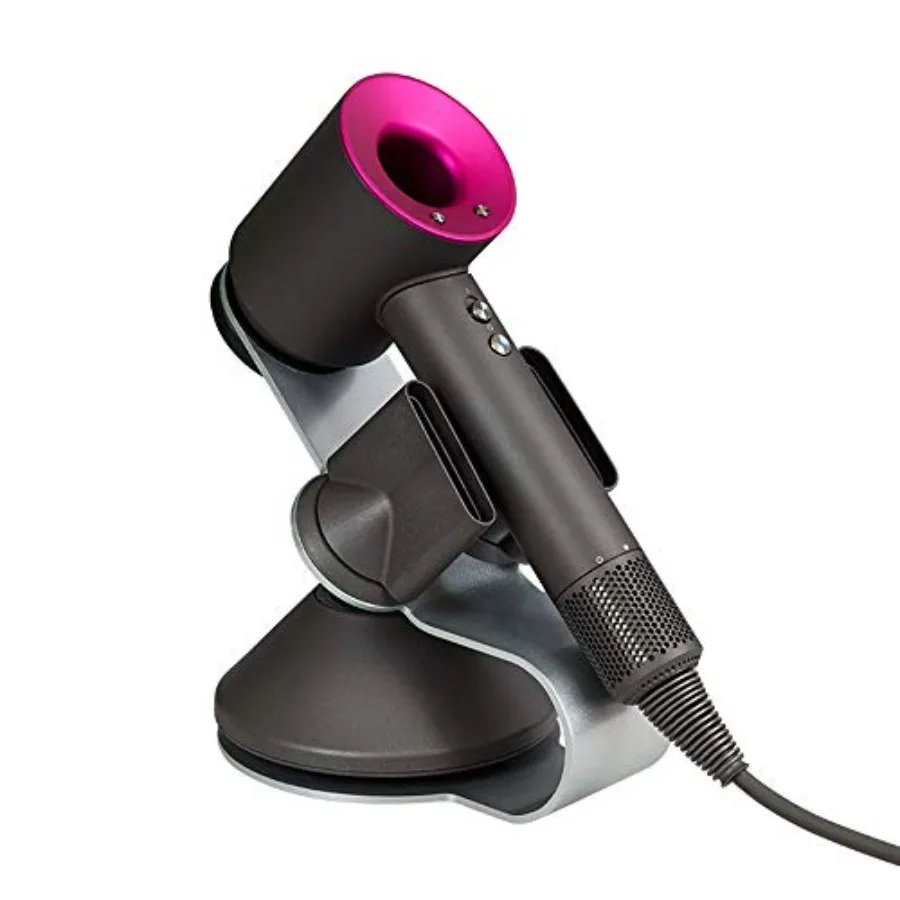 

Подставка-держатель для фена Dyson, магнитный кронштейн из углеродистой стали, держатель для шнура питания, органайзер для ванной комнаты для фена Dyson Supersonic