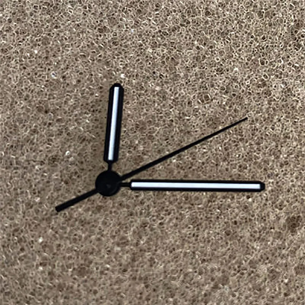 9*13.5*13.5m nh35 mãos preto rosa ouro prata relógio mãos adequado movimento nh35 verde relógios luminosos ponteiro