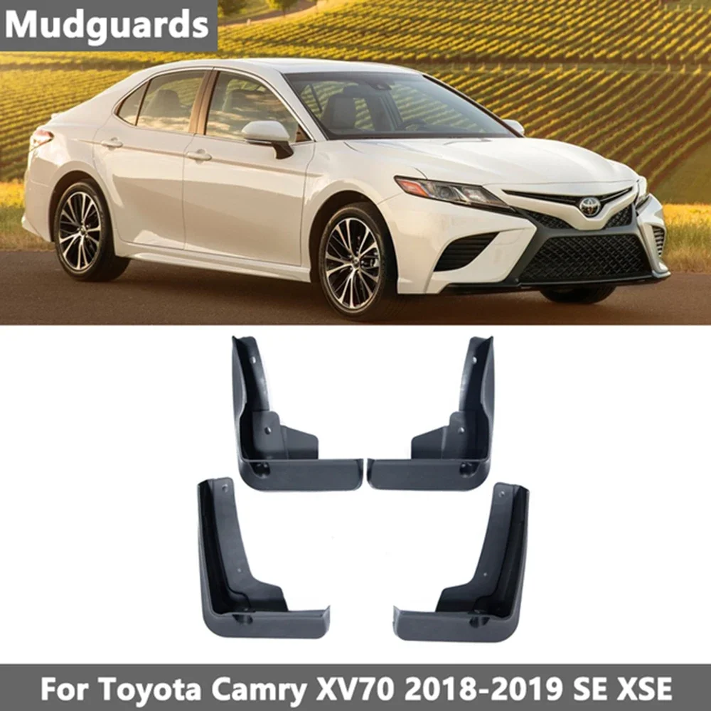 Mud Flaps for Toyota Camry XV70 2018 2019 2020 2021 2022 2023 Mudguards Splash Fender Guard Front Wheel Car Styling Accessories