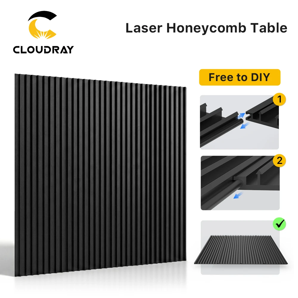 

Cloudray Laser Honeycomb Table Customized 400x400mm Work Bed CO2 Diode Laser Flexible Work Plate CNC Laser Honeycomb Panel